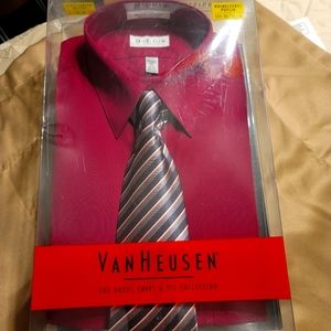 Elegant Men's shirt/tie